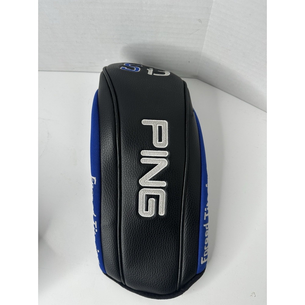 Ping Si3 Driver Headcover Black Blue Golf Club Cover Forged Titanium